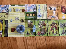 LEGO NINJAGO NRG Zane njo69 w/ accessories and manual (read description)