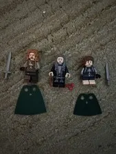 LEGO 11377 Minas Tirith LOTR Lot of 3 Minifigures Denethor Pippin Faramir