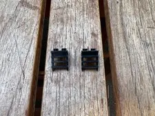LEGO 2x ladder / staircase black ref 4175 train knights pirates space