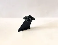 Original LEGO Piece - 3479 - Airplane Tail / Space 4x2x2 - Black