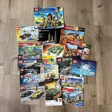 Lot LEGO  - INSTRUCTIONS ONLY manuals retired ninjago kingdoms Toy Story hobbit 
