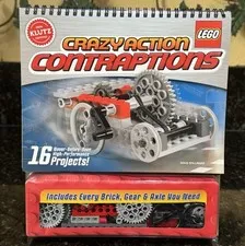 Sealed Klutz LEGO Crazy Action Contraptions Craft Kit - See Photos 4 Description