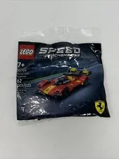 New LEGO 30709 Speed Champions Ferrari 499P Building Toy 62 Pieces