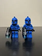 Lego Star Wars Senate Commando Trooper Minifigure (sw0614) Lot of 2
