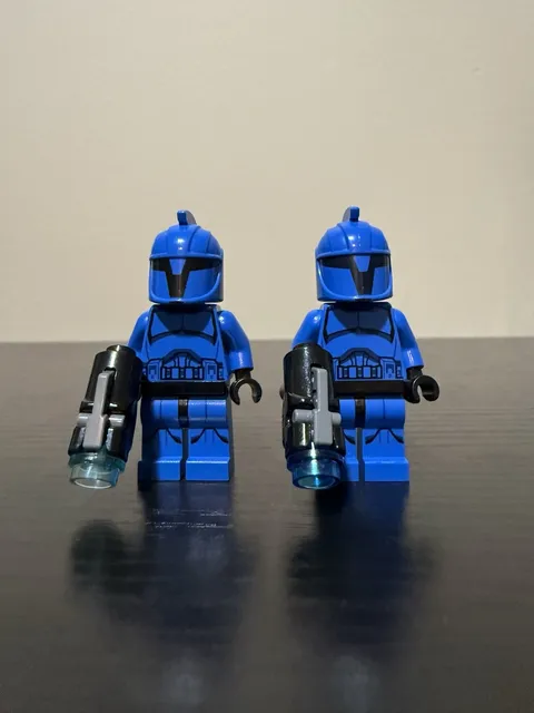 Lego Star Wars Senate Commando Trooper Minifigure (sw0614) Lot of 2