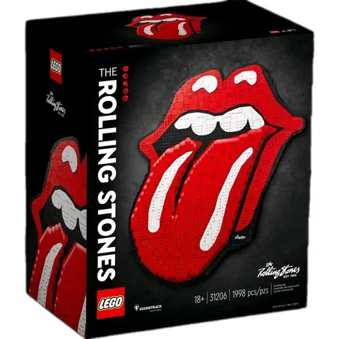 LEGO 31206 Art The Rolling Stones Retired Set New Sealed GREAT DISPLAY GIFT 