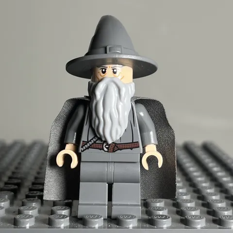 LEGO Gandalf The Grey Minifigure Hobbit Lord of the Rings lor001 79003 - 3D