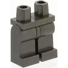 LEGO Pearl Dark Gray Hips and Legs Plain inv.628