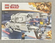 75219 LEGO Star Wars Solo Imperial AT-Hauler Manual, 2018, Retired