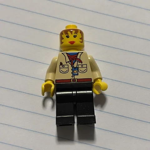 LEGO Studios Minifigure Pippin Read Actress No Hat