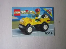 Lego System 6514 Building Instructions Instruction 