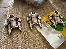 LEGO Star Wars Style Vehicles & Ships Build Lot, Multicolor Plastic, Polybag