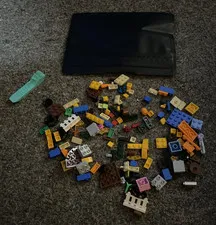 138 Piece Mixed Lot of Various Lego Pieces and 1 Lego Brick Separator