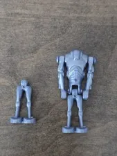 LEGO Star Wars: Pearl Sand Blue Super Battle Droid Mininfigure sw0056 7163