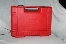 Vintage 1985 USA Red Lego Carrying Case Only Very Clean