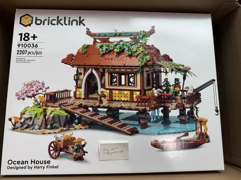 LEGO Bricklink 910036 Ocean House Designed By Harry Finley 2207 Pieces New Box