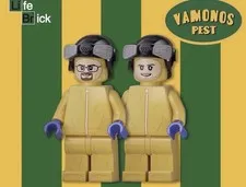 LEGO Breaking Bad Walter White Jesse Pinkman custom minifigure By Lifebrick