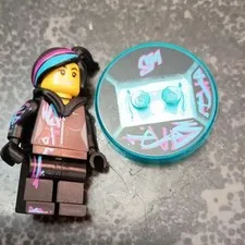 LEGO VIDIYO Vidiyo Vidiya Minifigure vid001 w/ BeatBit Round Tile