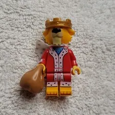 LEGO King John w/ Crown & Brown Sack
