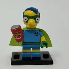 Lego Fallout Boy Milhouse Minifigure Collectible Simpsons Series 2 CMF Complete