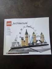 Lego LONDON 21034 Architecture INSTRUCTION Manual Booklet ONLY No Bricks