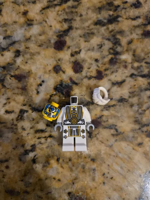 LEGO Lot - Skybound Wu (Torso + Legs) and Navigator Hip "Muddy" Waders (Head)