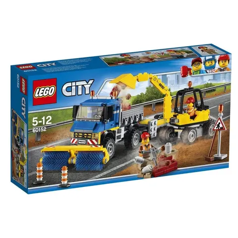 LEGO® City 60152 Street Cleaner And Excavator