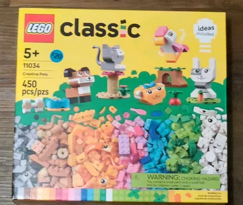 LEGO CLASSIC: Creative Pets (11034) 450 Pcs