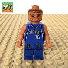 LEGO Sports NBA Basketball: Predrag Stojakovic, nba020, 3566 SACRAMENTO 16, 2003