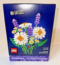 Botanicals Lego Daisies 133 Pieces.