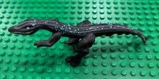 LEGO Dinosaur Mutant Lizard Raptor Black Blue Minifigure Dino Attack 7296
