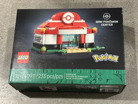 LEGO GWP 40911 Mini Pokémon Center Brand New Sealed Box Ships Fast & Secure