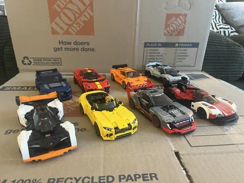 Lego Speed Champions Car Lot of 8