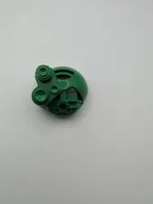 Vintage Lego Bionicle Kanohi Akaku Mask Green  X-RAY VISION Rare 2001 Early