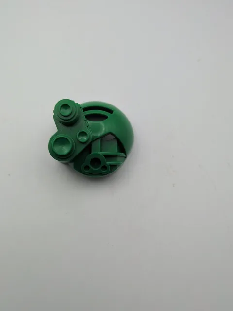 Vintage Lego Bionicle Kanohi Akaku Mask Green  X-RAY VISION Rare 2001 Early