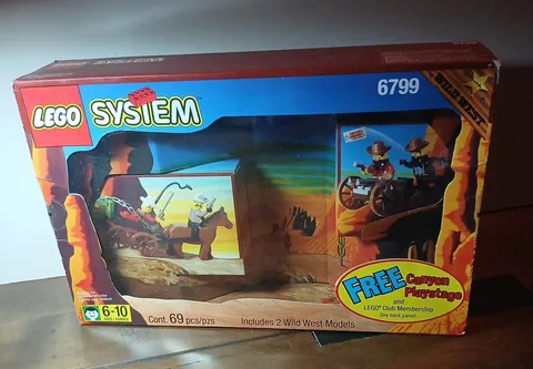 LEGO 6799 Western: Showdown Canyon New in Sealed Box