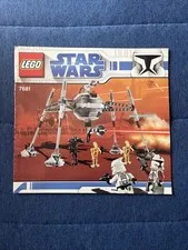 Lego Star Wars 7681 Exclusive Limited Edition Spider Droid Manual ONLY