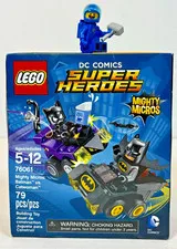 LEGO (76061) DC Comics Super Heroes Mighty Micros: Batman Vs Catwoman New Sealed