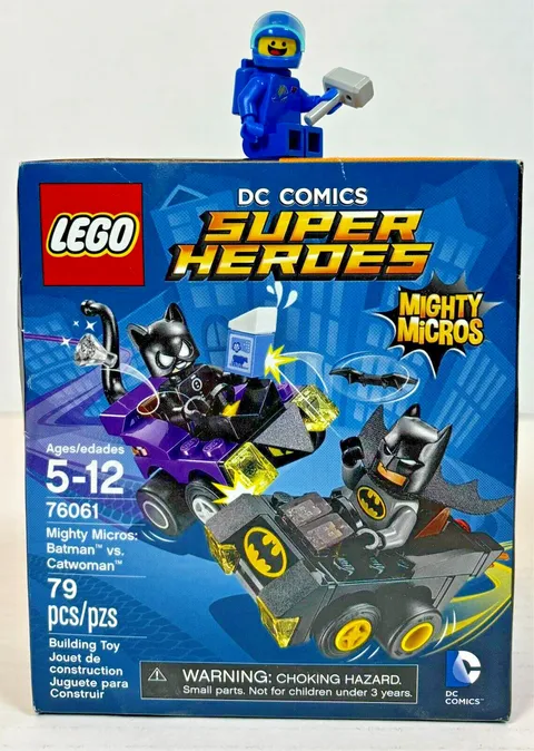 LEGO (76061) DC Comics Super Heroes Mighty Micros: Batman Vs Catwoman New Sealed