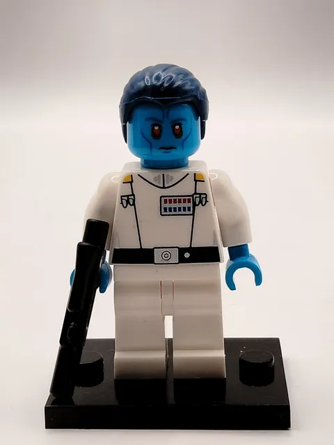 Star Wars Grand Admiral Thrawn Custom Lego Minifigure 75170 The Phantom