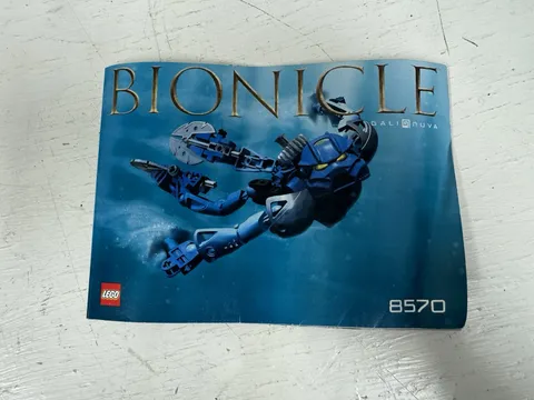 Lego 8570 Manual Only Gali Nuva Bionicle Booklet