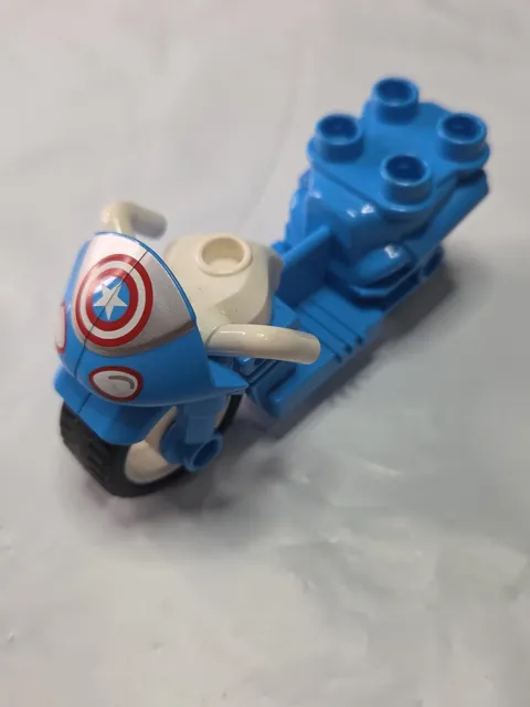 Lego Duplo Marvel DC Comics Captain America Motorcycle Loose Replacement Piece