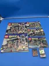 Lego Teenage Mutant Ninja Turtles Instruction Manual Lot 79101 79102 79103 +Part