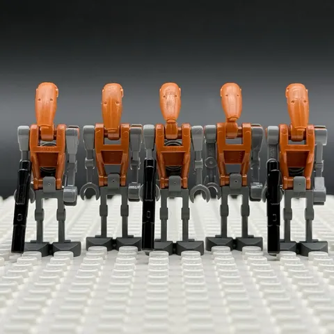 X5 LEGO Star Wars Rocket Battle Droid Minifigure sw0228 8016 8086 Jetpack