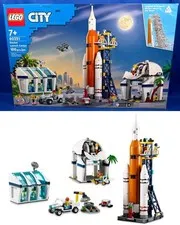 New ROCKET LAUNCH CENTER Lego 60351 - CITY Inspired by NASA ARTEMIS Space