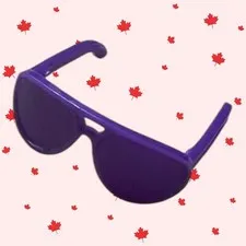 Barbie Doll PURPLE Small Glasses Sunglasses Shades Ken Clone Bratz POOL BEACH