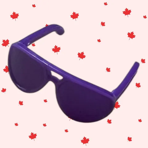 Barbie Doll PURPLE Small Glasses Sunglasses Shades Ken Clone Bratz POOL BEACH