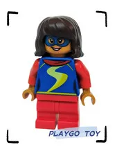lego Super Heroes Minifigure Ms. Marvel sh0799 10784