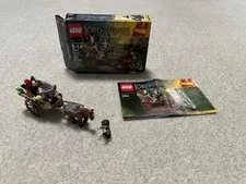 LEGO The Lord of the Rings Gandalf Arrives (9469) minifigs, box & instructions