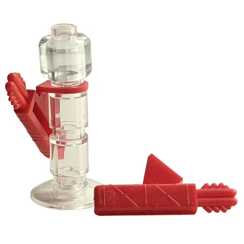 LEGO 50x Red Minifigure Arrow Quiver with 2 Arrows Archery Accessory Genuine